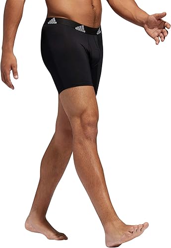 Miniatura 4 de adidas Calzoncillos tipo bóxer de microfibra para hombre (3 unidades)