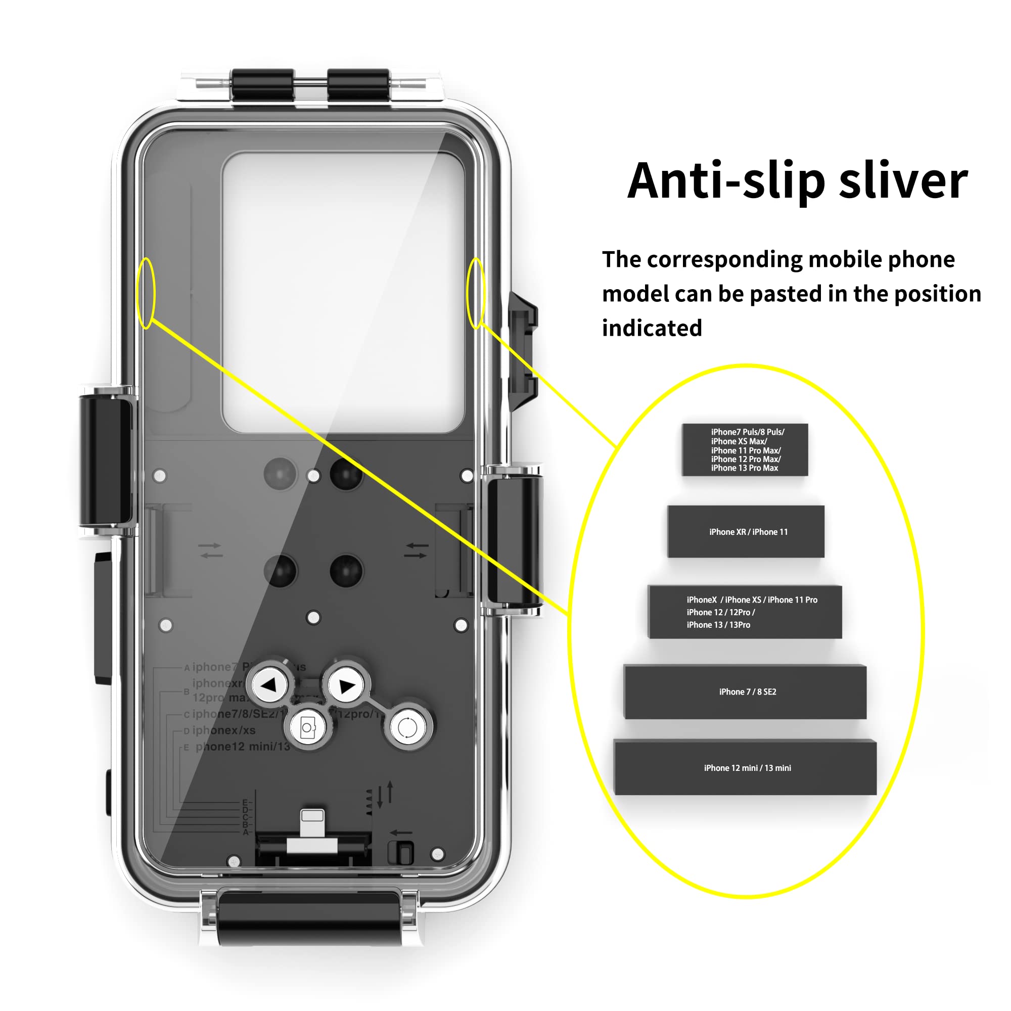Amazon.com: Diving Phone Case for iPhone Series, ZEEPORTE