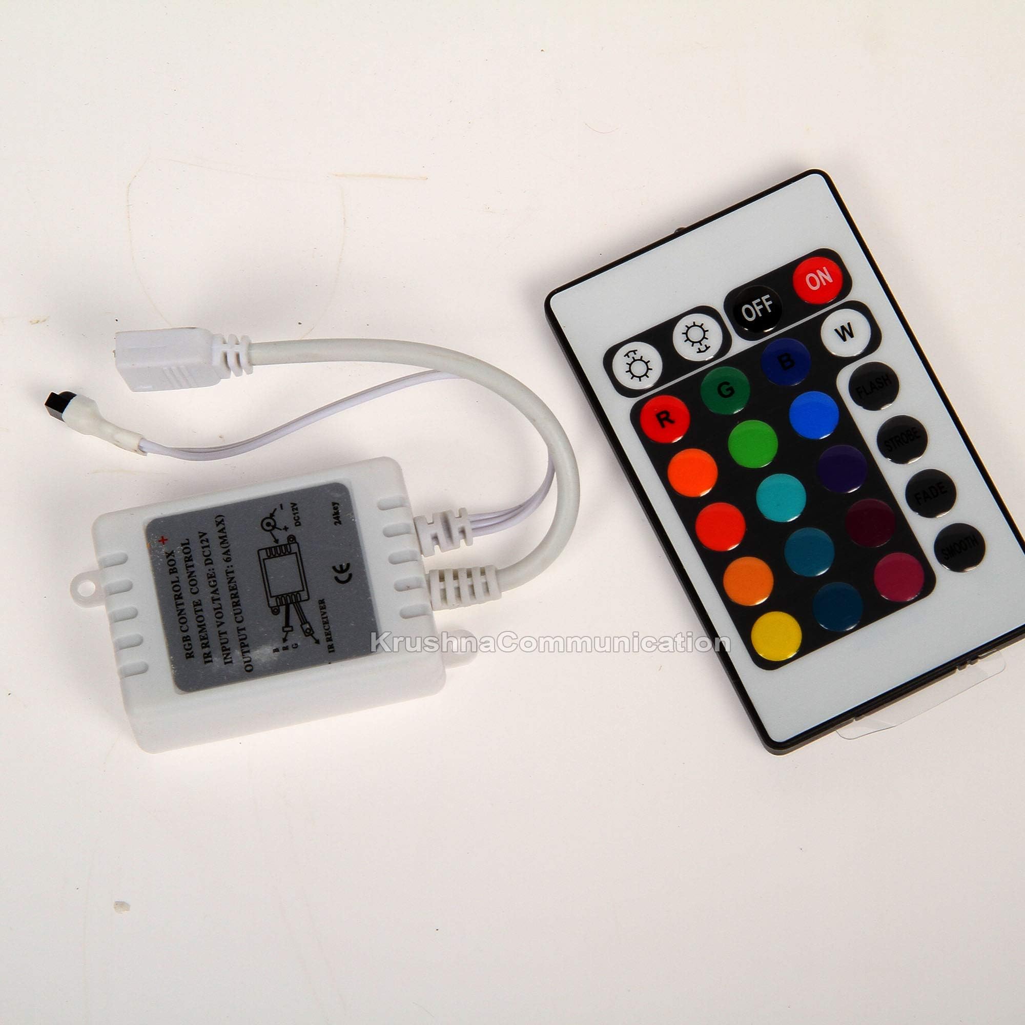 DC 12V LED Light Strip 24 Keys RGB IR Wireless Remote Controller