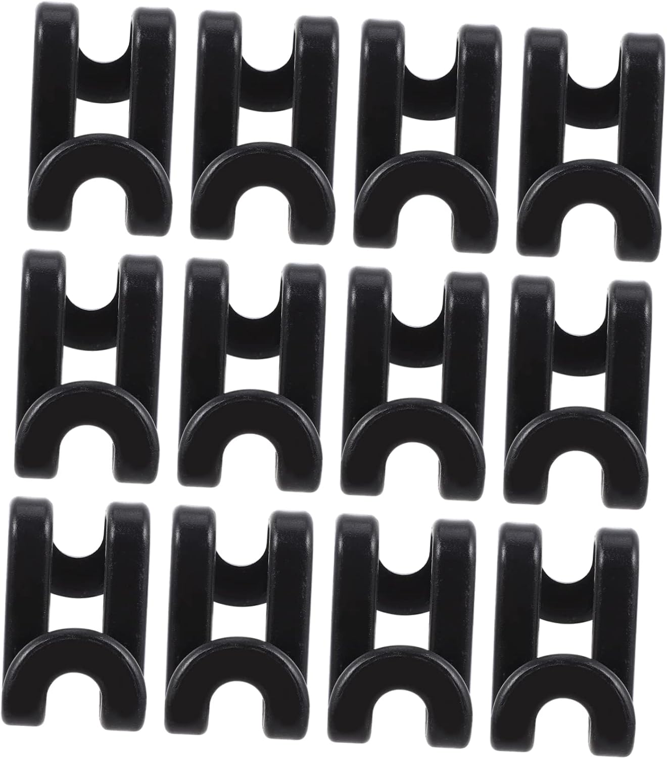 VILLCASE 12pcs Double sShaped Hook Hanger Connector Hooks