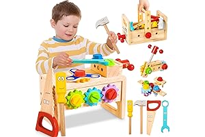 BAODLON Toy Tools Kit for Toddlers