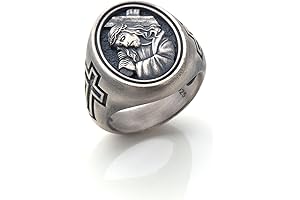 Jesus Christ Faith Over Fear Ring