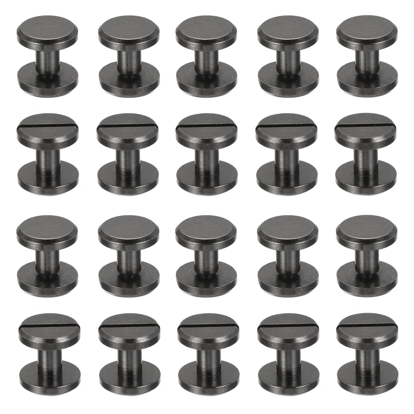 PATIKIL 25 Sets Chicago Screws