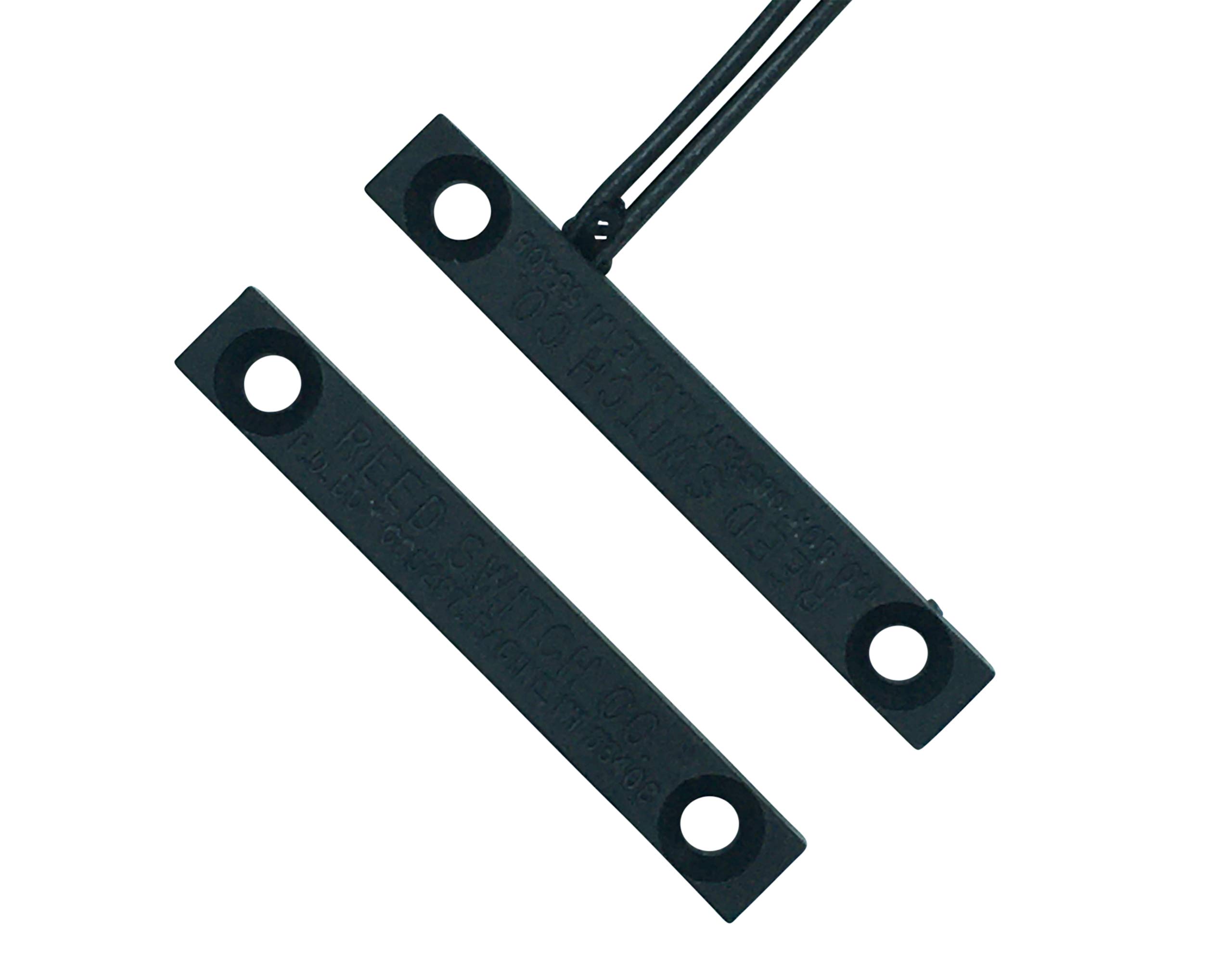 Reed Switch Developments Corp, 2010-1965-10K, Magnetic Reed Sensor + Actuator Kit, Plastic, SPST - Form A, 40W 400V 2A, Qty: 1 Kit