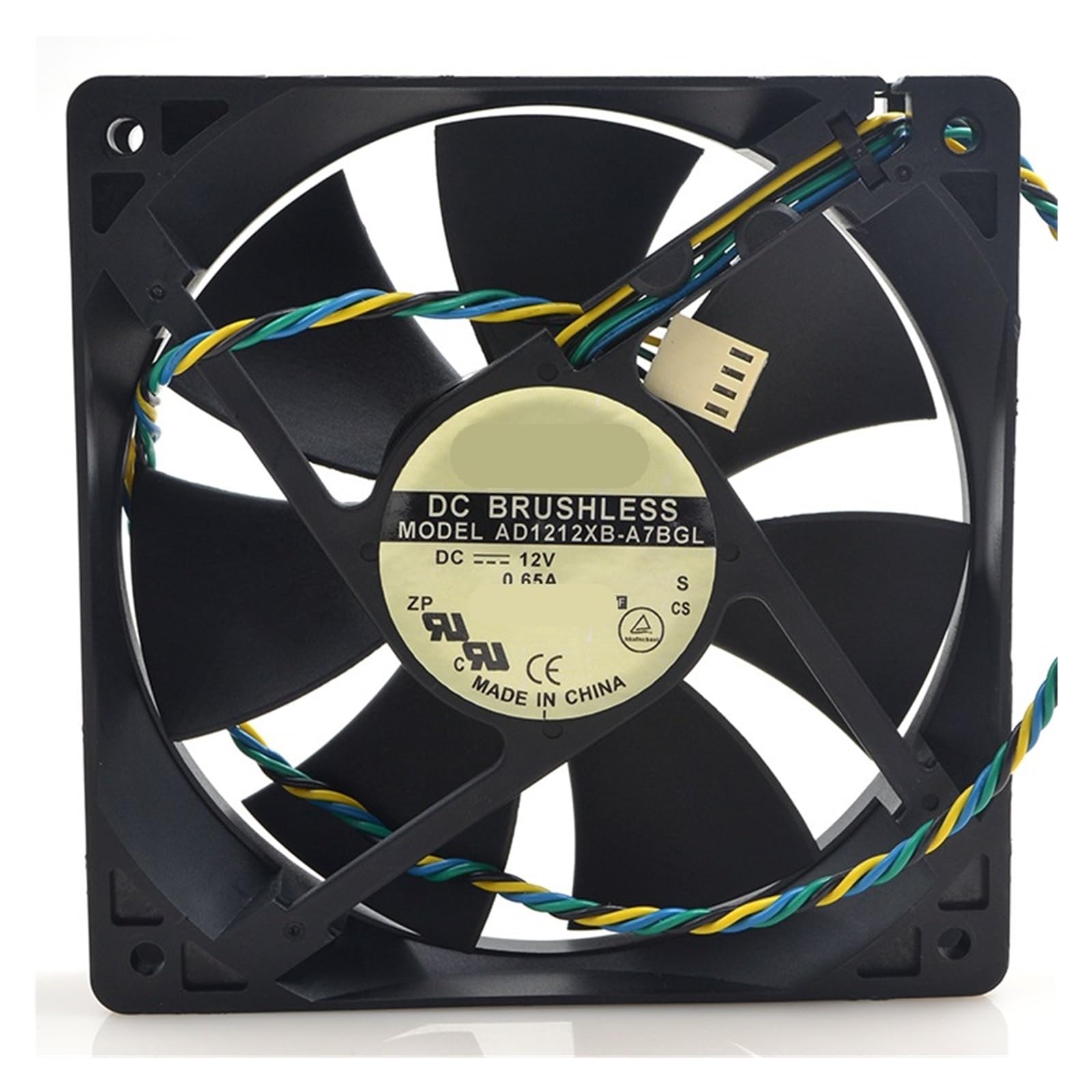 TYHUJKKL AD1212XB-A7BGL 12V 0.65A 12CM 120mm 12025 4-wire PWN cooling Fan
