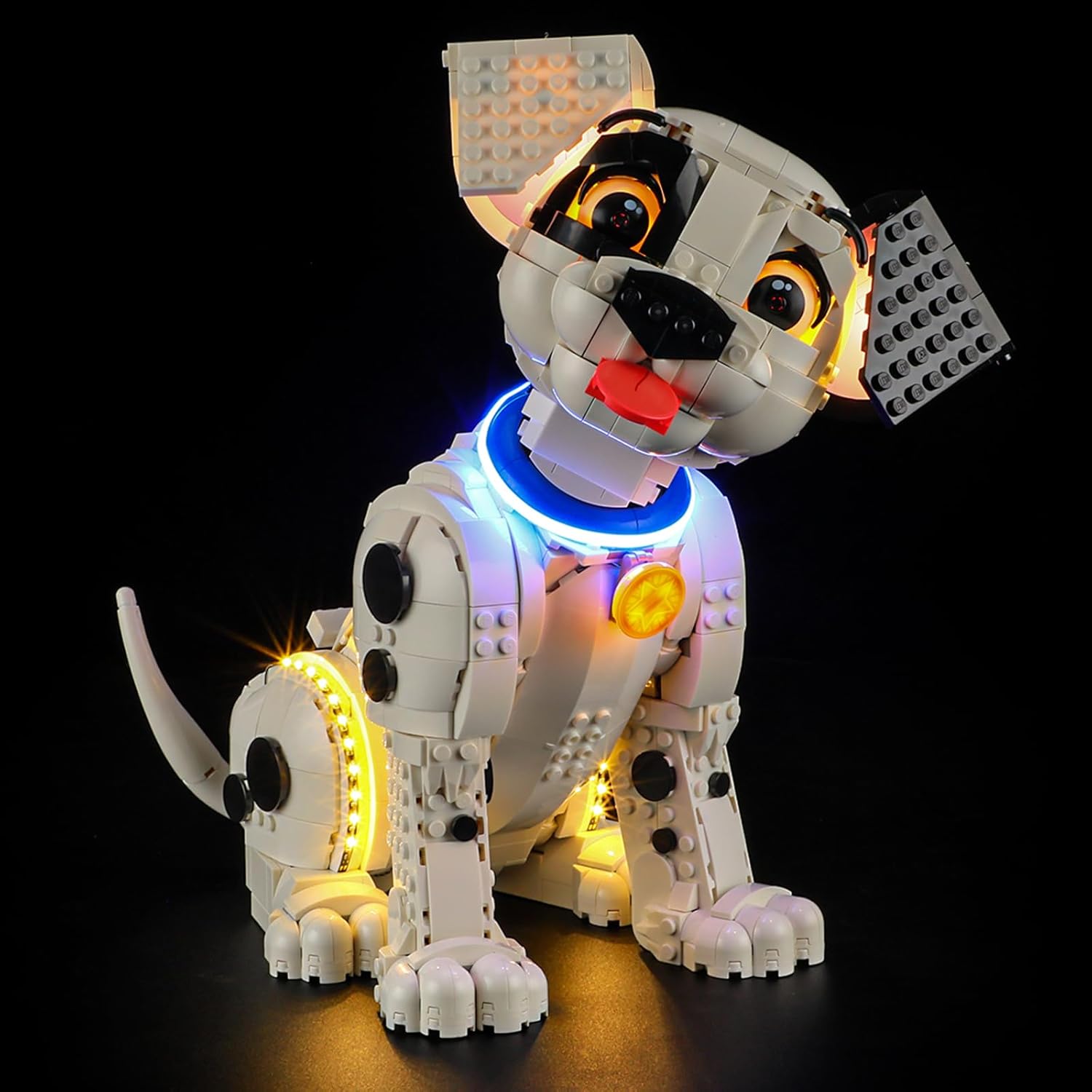 BRIKSMAX 2.0 Light Kit for Lego-101 Dalmatians Puppy -Innovative Led Lighting Compatible with Lego Disney 43269 - Not Included Lego Set