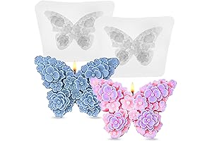 Flower & Butterfly Resin Edging Molds