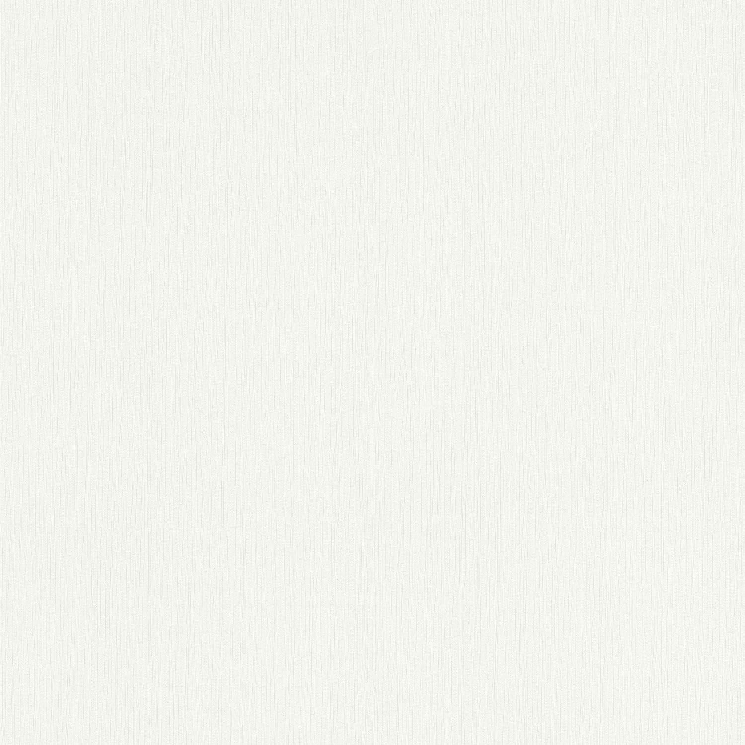 Papier peint blanc intissé Profhome pour créer un salon lumineux et minimaliste