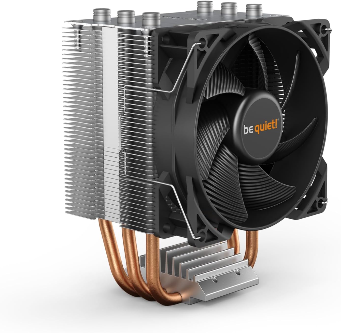Pure Rock Slim 2 130W TDP CPU Cooler | Intel1700 1200 1150 1151 1155 | AMD4 AMD5 | Silver | BK030