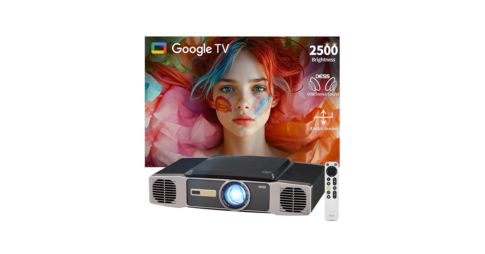 Amazon.com: Dess C5 Enterprise GTV Projector,4K projector