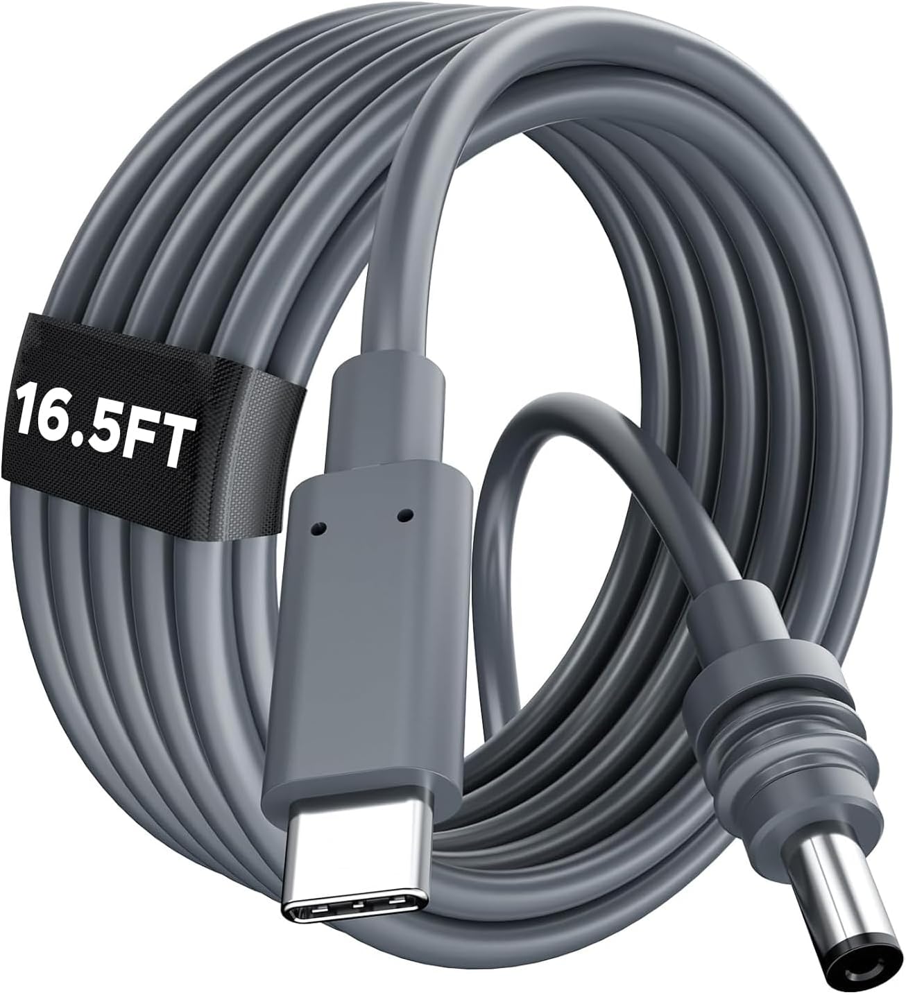Starlink Mini USB-C to DC Power Cable, Max 100W Input USB Type C to DC Cable, Waterproof, Starlink Mini USB Cable Compatible with 65W PD Source 5M/16.5Ft