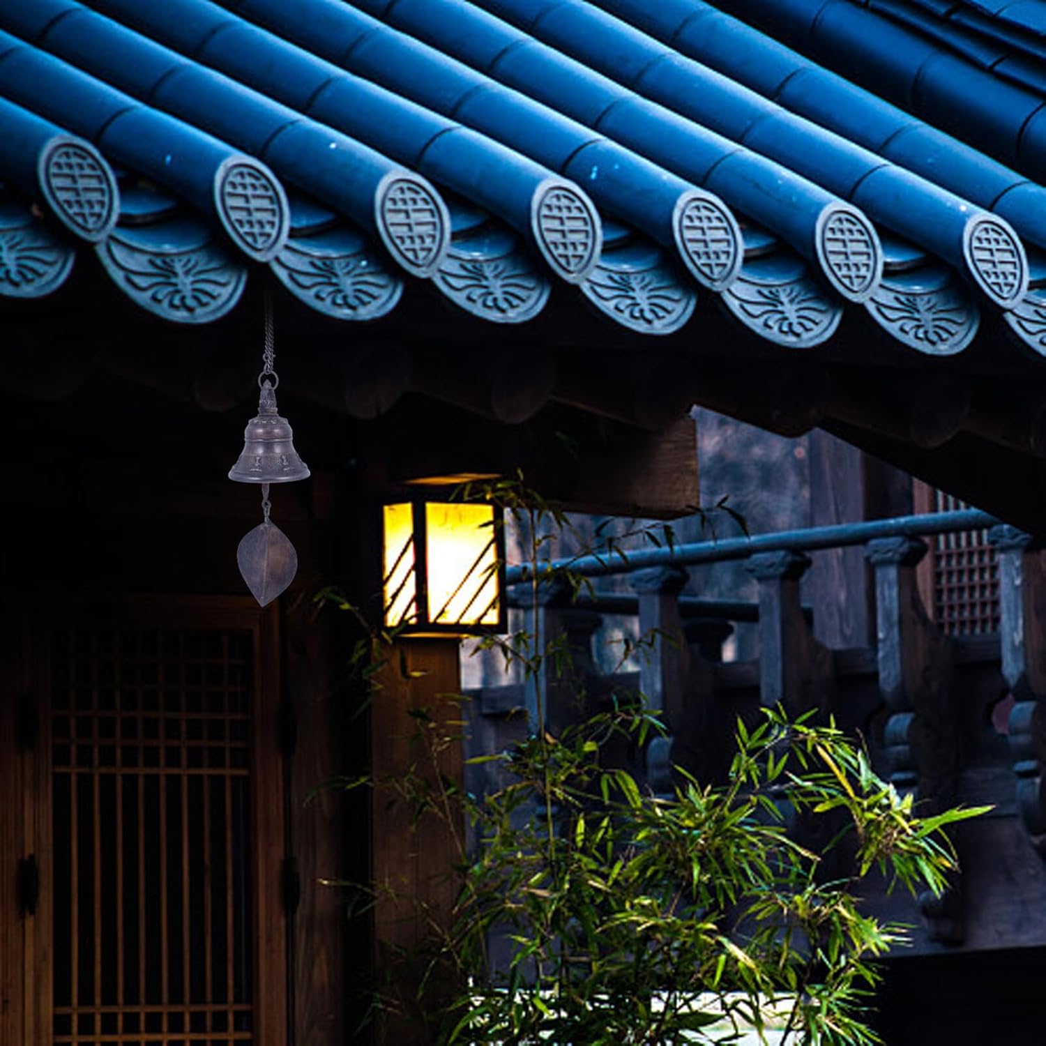 SUPVOX 1Pc Old Wind Chimes Brass Bell Chime Feng Shui Wind Chimes Antique Door Bell Buddha Bell Blessing Japanese Brass Wind Bell Dinner Party Feng Shui Clock to Ward Off Evil Spirits