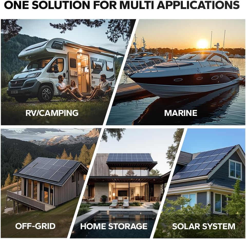 Litime 12V 165Ah LiFePO4 Lithium Battery Bluetooth, Deep Cycle Trolling Motors Battery, Group 31 Size with 2112Wh Energy Density, 165A BMS, Perfect for Boat, RV Camping, Marine