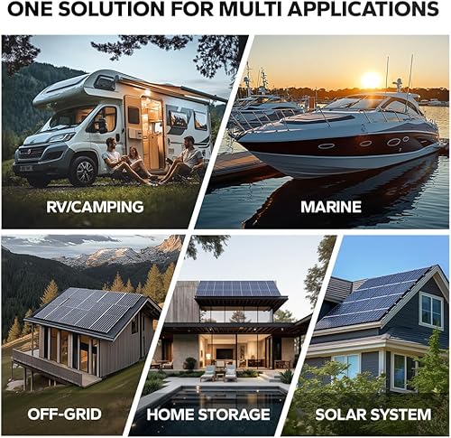 Miniatura 8 de LiTime Batería de litio LiFePO4 de 12 V y 165 Ah Bluetooth, batería de motores de arrastre de ciclo profundo, tamaño del grupo 31 con densidad de