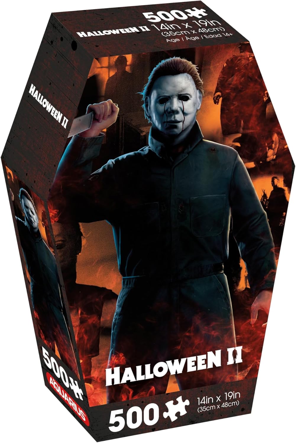 AQUARIUS Halloween II 500pc Puzzle (500 Piece Jigsaw Puzzle) – Glare Free – Precision Fit – Officially Licensed Halloween II Movie Merchandise & Collectibles – 14×19 Inches AQUARIUS Halloween II 500pc Puzzle (500 Piece Jigsaw Puzzle) – Glare Free – Precision Fit – Officially Licensed Halloween II Movie Merchandise & Collectibles – 14×19 Inches