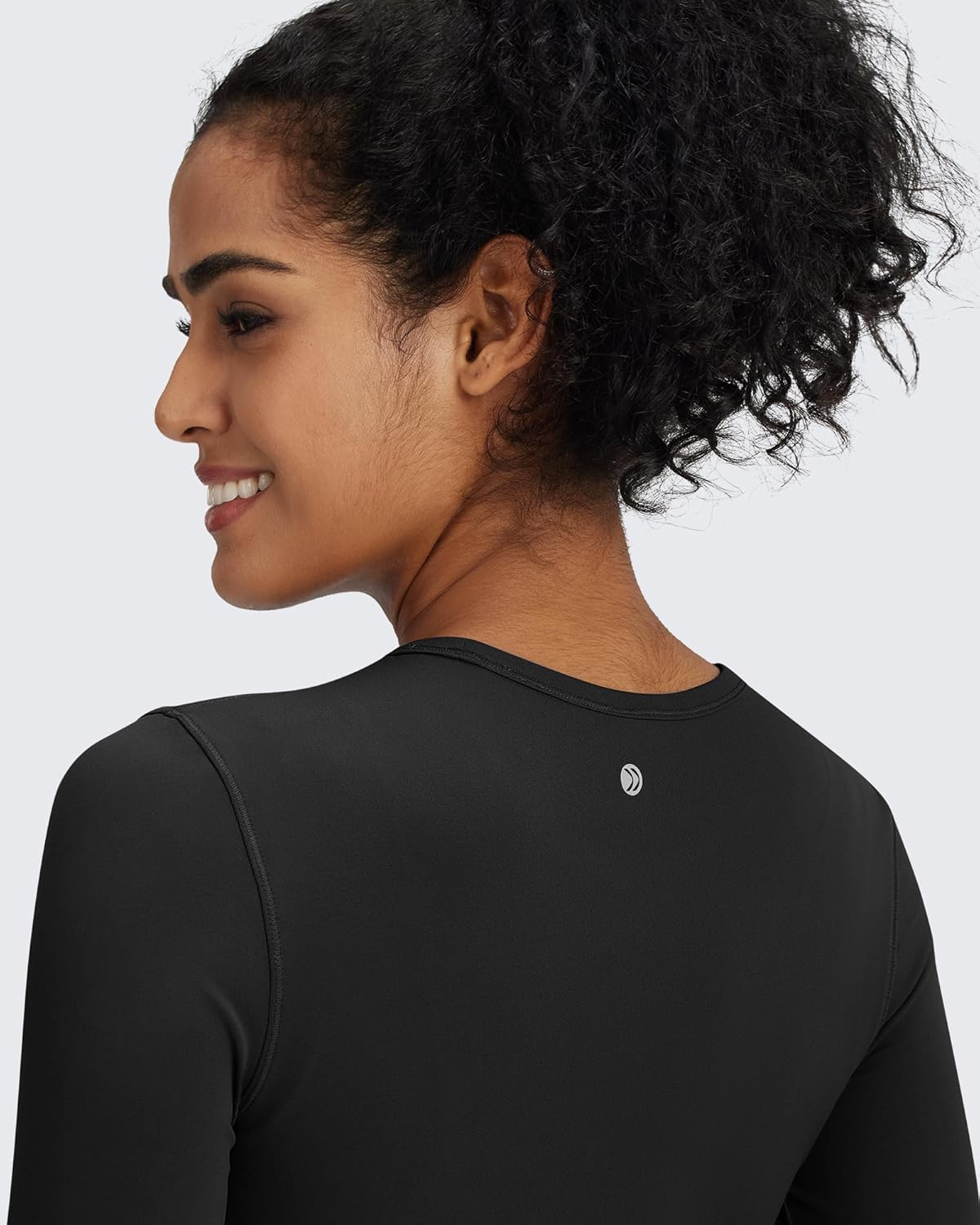 G4Free BareFeel Long Sleeve Workout Tops for Women Slim Athletic Gym Yoga Shirt Cropped Basic Tight Shirt - Image 3