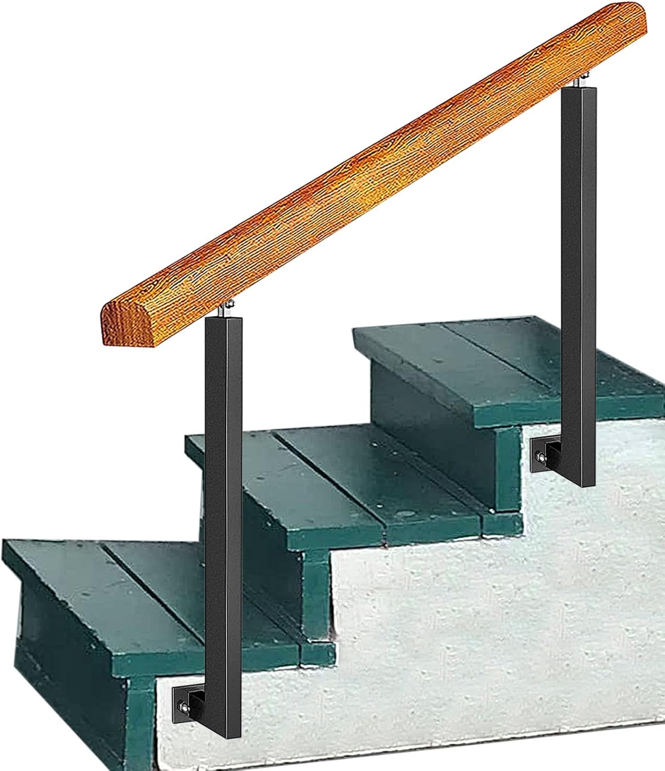 Amazon.co.jp Wood Handrail Fits 13 Levels, Safe and SlipResistant