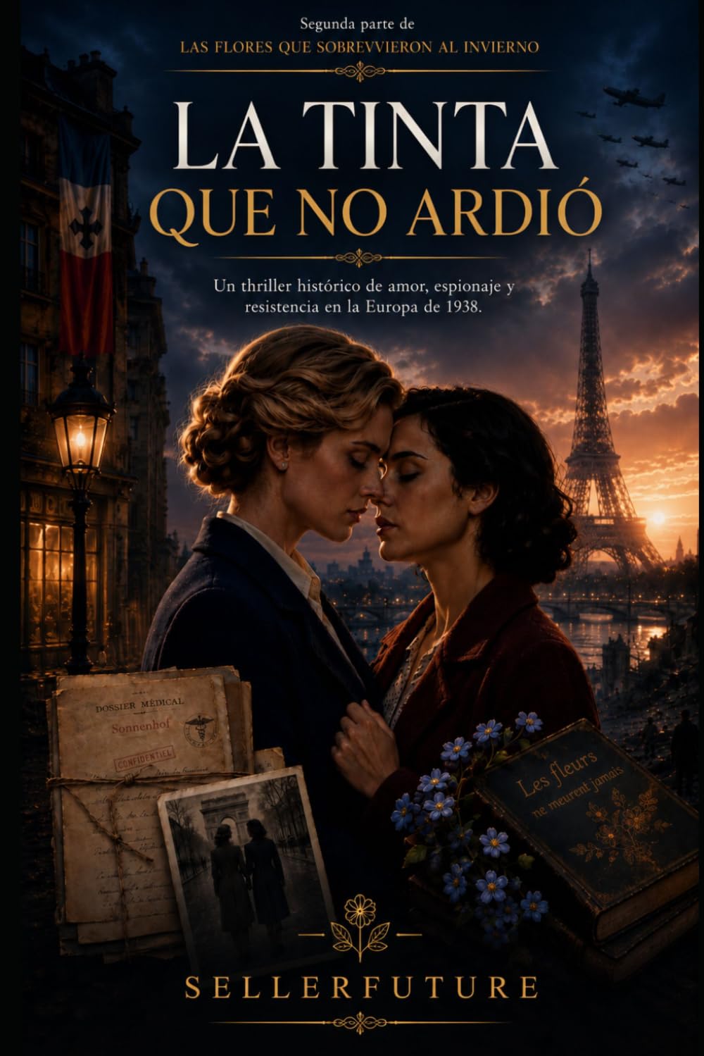 La tinta que no ardió: Un thriller histórico de amor, espionaje y resistencia en la Europa de 1938: 2 (Las flores que sobrevivieron al invierno)