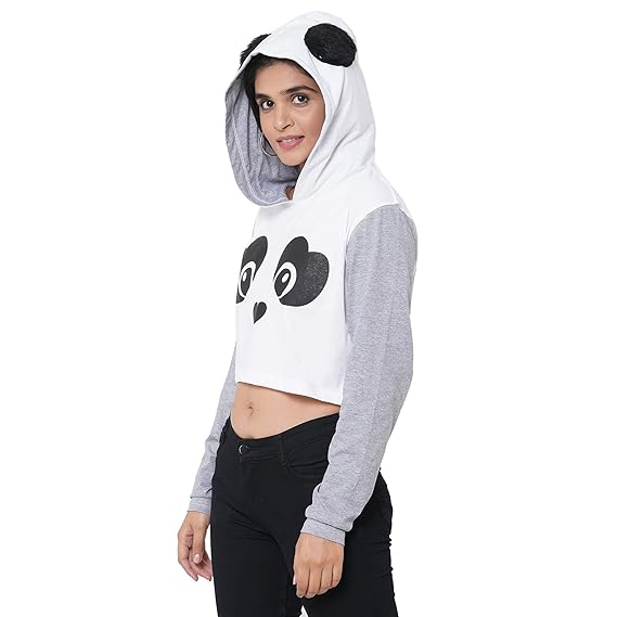 girls panda sweatshirt