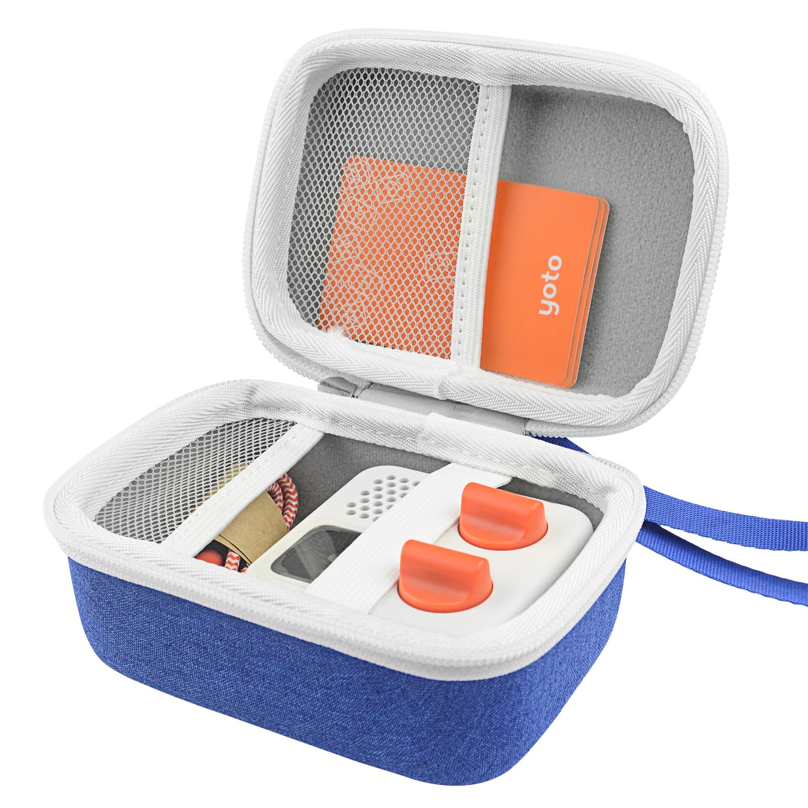 Funda rígida compatible con Yoto Mini altavoz infantil estuche protector para tarjetas de audio 6
