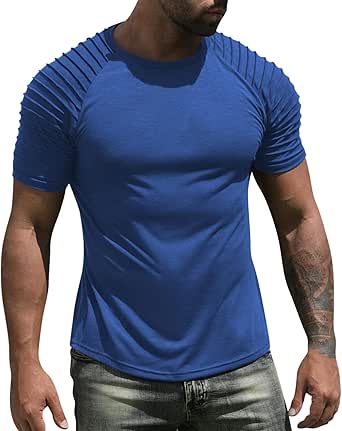 SPVISE Camicie a compressione da uomo a maniche corte cool dry atletica