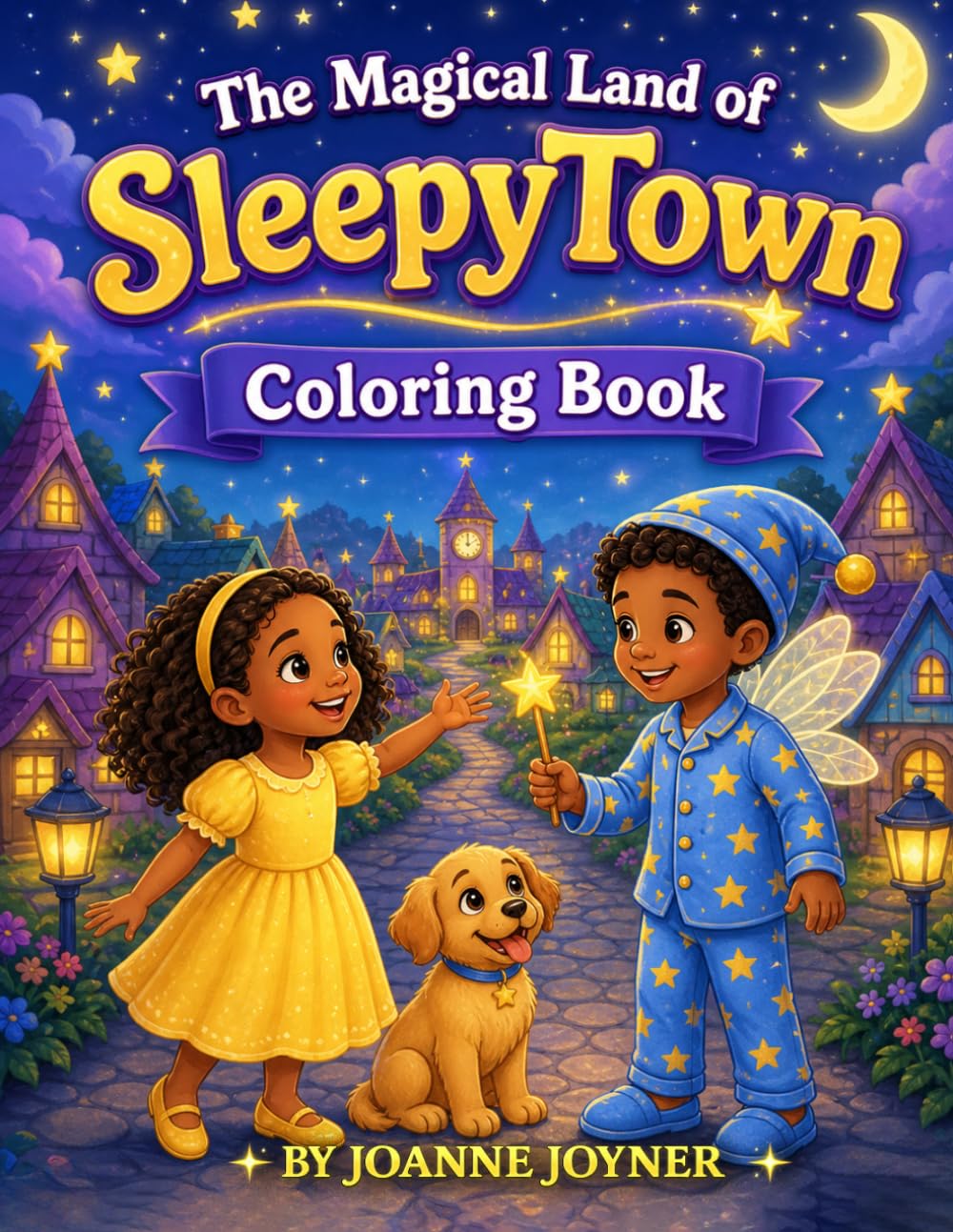 The Magical Land Of SleepyTown Coloring Book