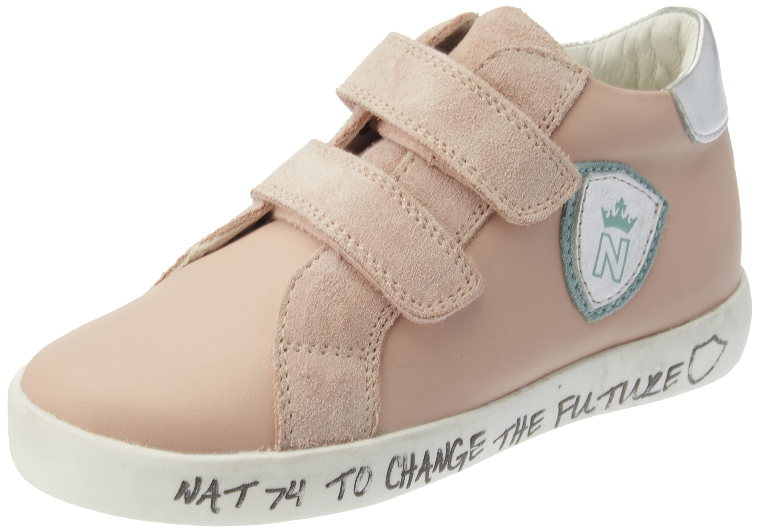 Naturino Korey 2 High VL, Girls and Girls Sneakers, Powder Pink, 23 EU