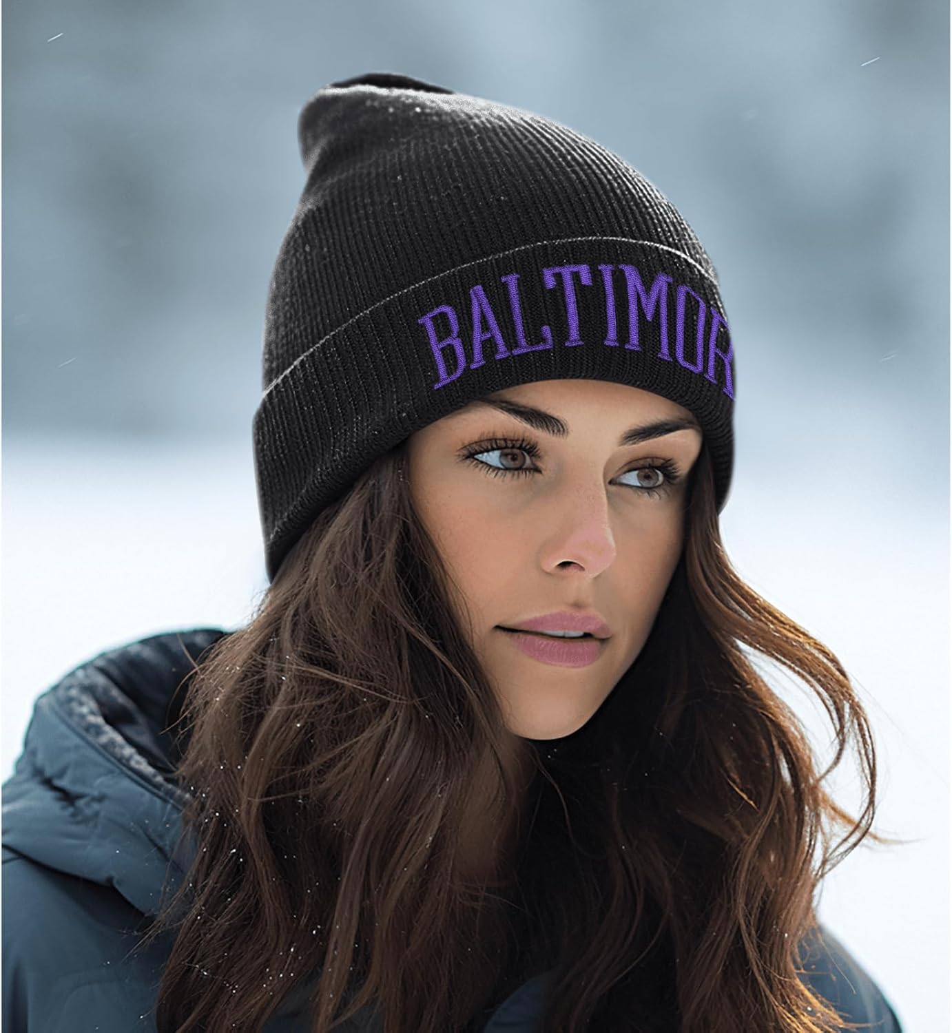 Winter Hat Cities Beanie for Men and Women Knit Cuffed Cap Perfect for Gifts - Image 5