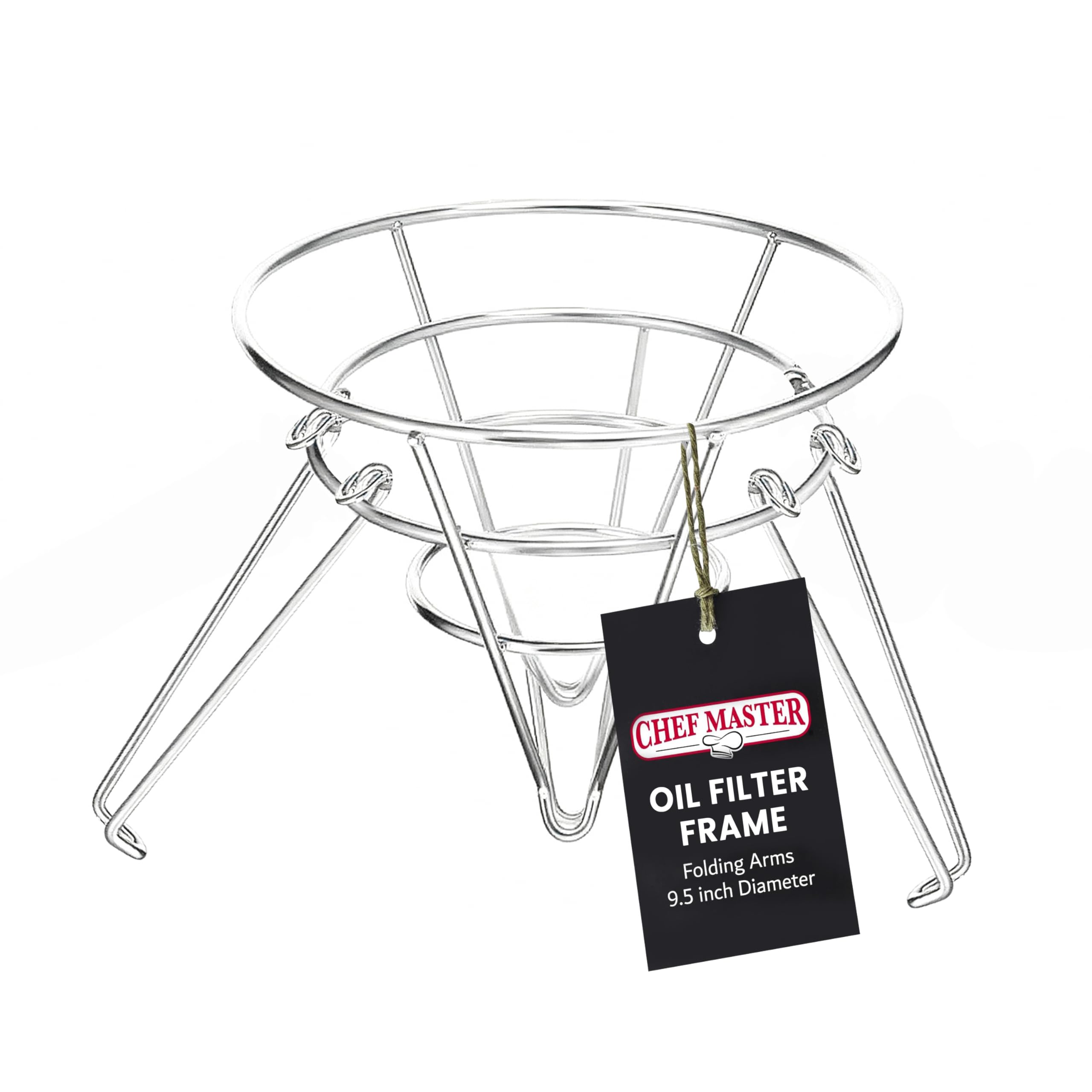 chef-master 90073 filtro friggitrice, argento