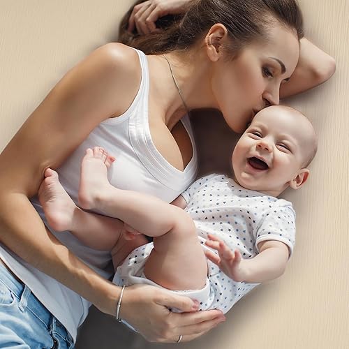 Miniatura 5 de Yoofoss Juego de 2 sábanas de muselina para cuna, para niños y niñas, 100% algodón, suaves y transpirables, para colchón estándar de cuna y colchón