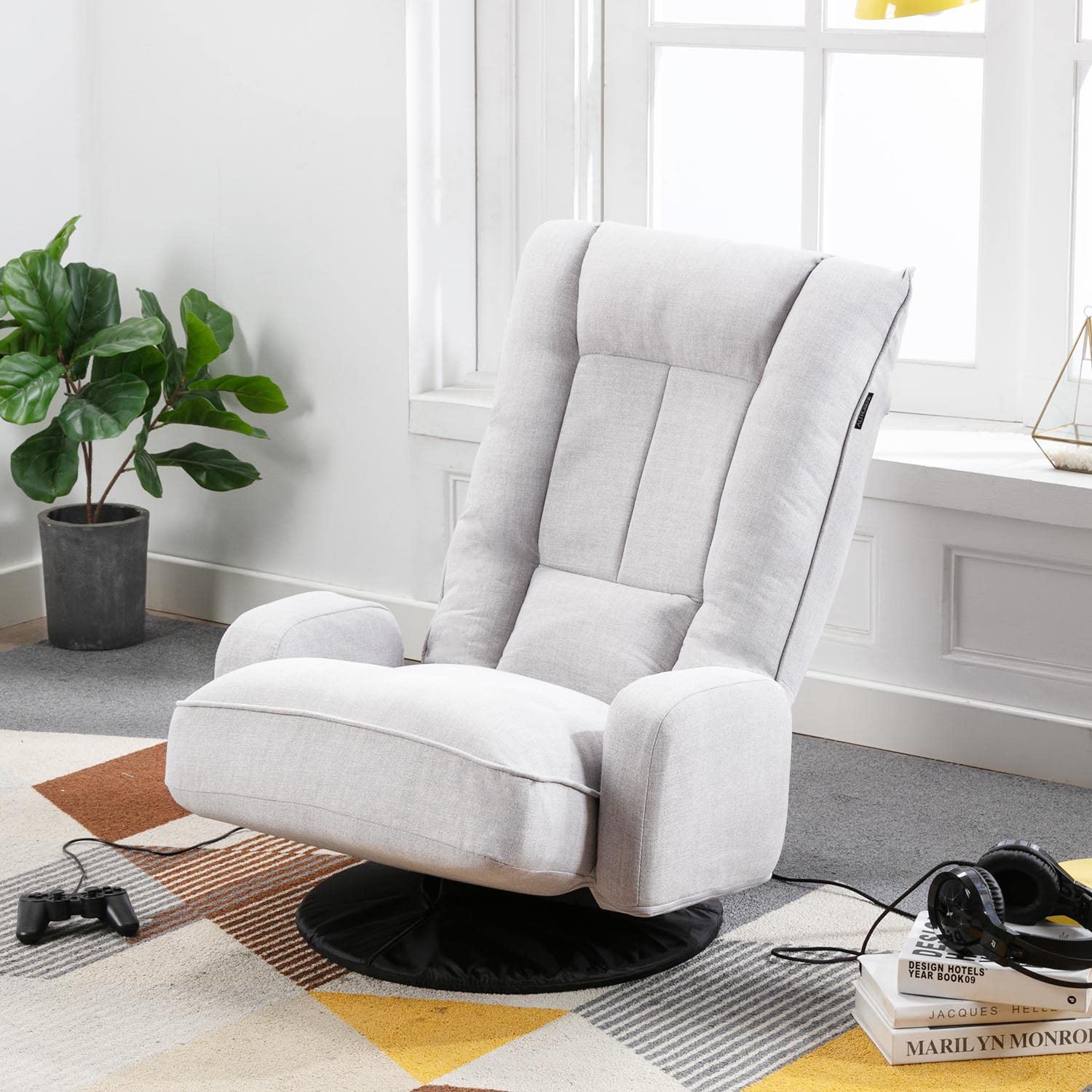 Buy Altrobene Floor Gaming Chair, Lazy er Sofa Lounge Chair for Audlts ...