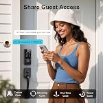 Hornbill WiFi Serrures intelligentes pour porte avant : Entrée sans clé WiFi Verrouillage du clavier Deadbolt, Compatible avec Alexa, Télécommande, Déverrouillage de l'empreinte digitale, Verrouillage automatique, Wi-Fi intégré (2.4Ghz)