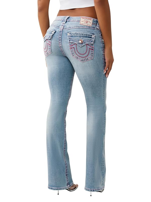 True Religion Women’s Becca Super T Bootcut Jean | Champagne Glow | 27 by True Religion - Used condition - Image 2
