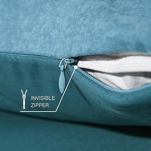 Miniatura 5 de COISINI Juego de 2 fundas de almohada refrescantes, transpirables, frescas, ultra suaves, material sedoso natural orgánico, absorbe la humedad