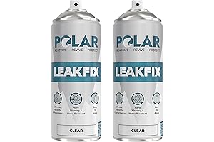 Polar Clear Leak Fix Spray: Waterproof Outdoor Sealant for Roofs, Drainpipes, Gutter Repairs