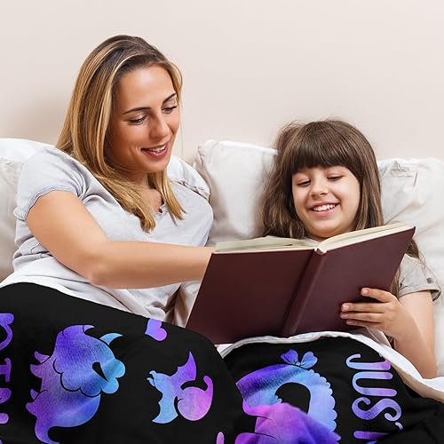 Miniatura 2 de Manta de dinosaurio, manta de dinosaurio para niñas y niños, regalos de dinosaurio para niñas y mujeres, manta de Just a Girl Who Loves Dinosaurs,