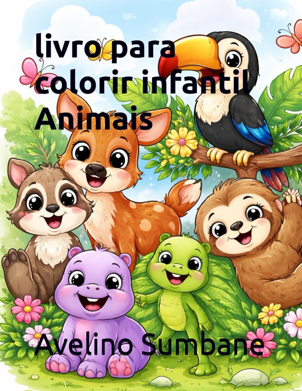 livro para colorir infantil