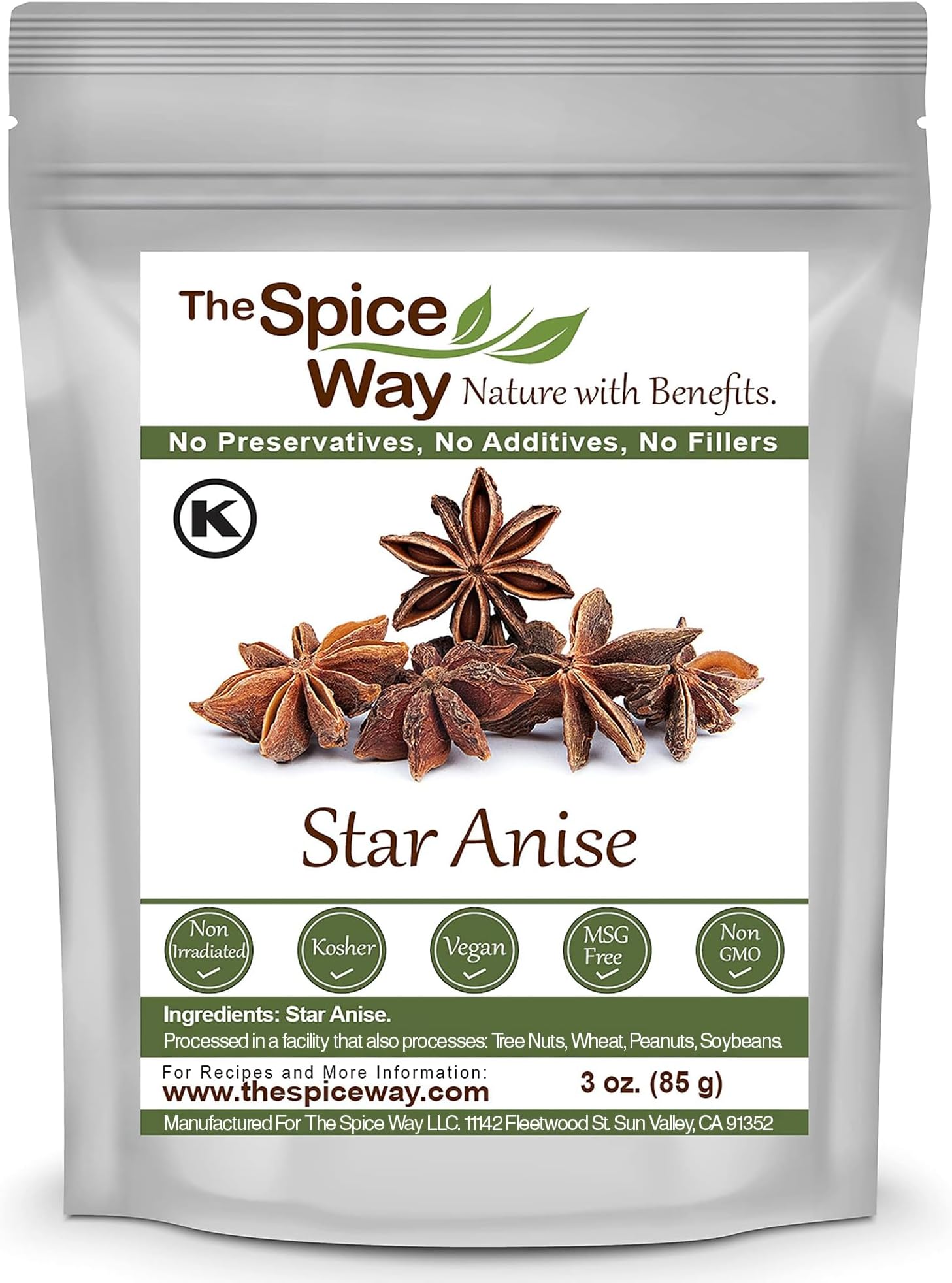 The Spice Way Star Anise - 3 oz