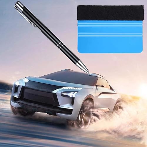 Miniatura 20 de Herramientas de deshierbe para vinilo, 2 piezas de bolígrafo de liberación de aire, herramientas de deshierbe de vinilo para manualidades, punta