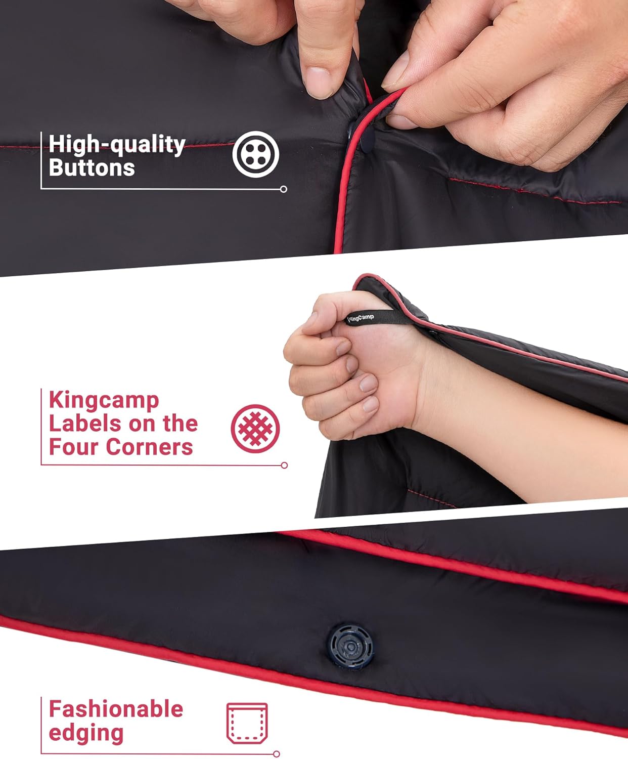 KingCamp Lightweight Multifunctional Camping Blanket - Image 4