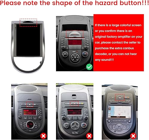 Miniatura 39 de Kunfine Coche Android Navegación Estéreo GPS Radio Reverse Cámara Pantalla 9 "IPS Pantalla Táctil Headunit Tablet Pad Media Player para Kia Soul