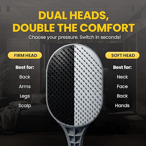 Miniatura 5 de El Rascador de Espalda Definitivo, Masajeador de Cuero Cabelludo, Masajeador de Espalda y Exfoliante Superficie Grande para Rascar, Regalos para