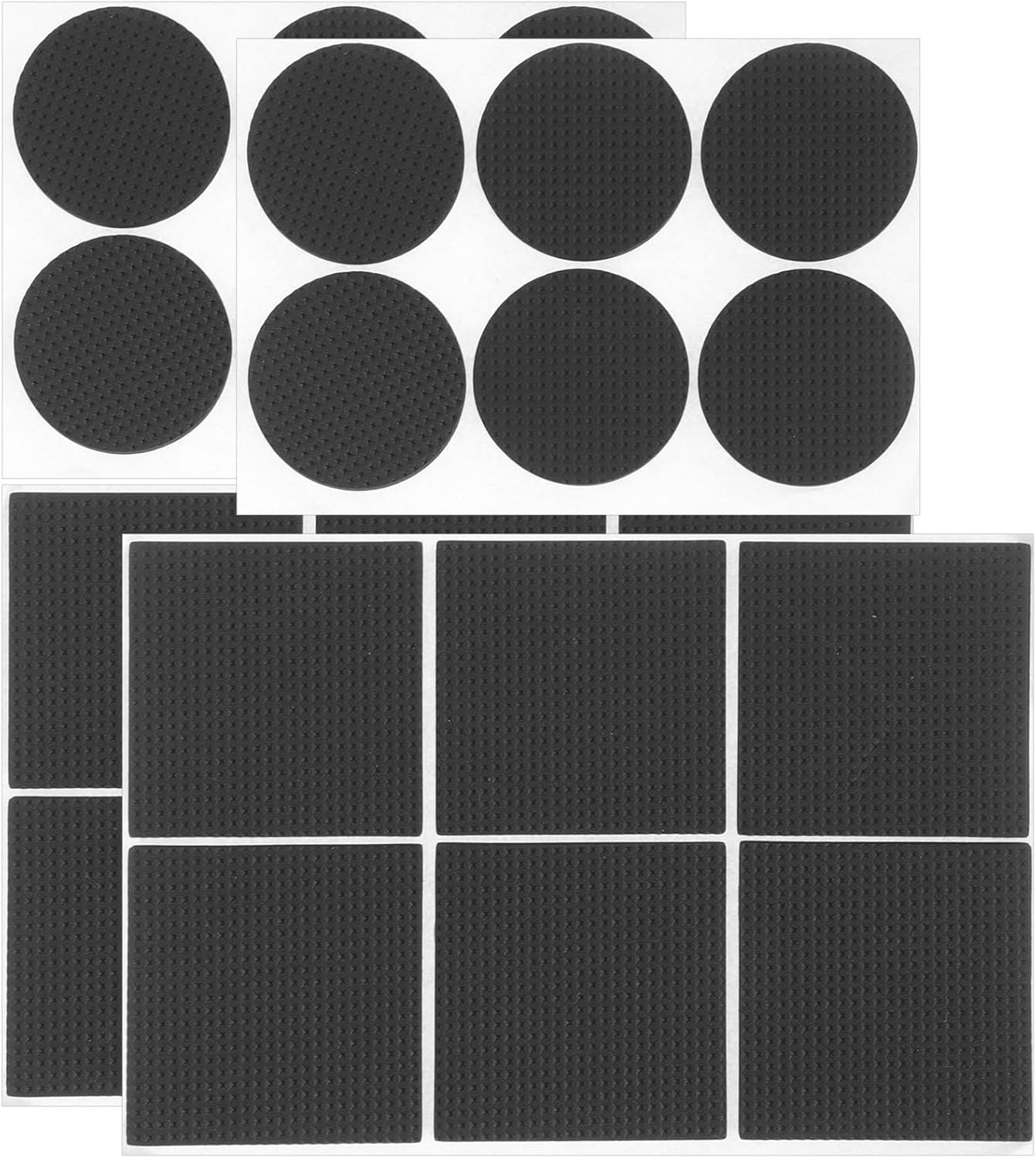 36pcs EVA Chair Pads for Furniture Feet, Black Non Slip