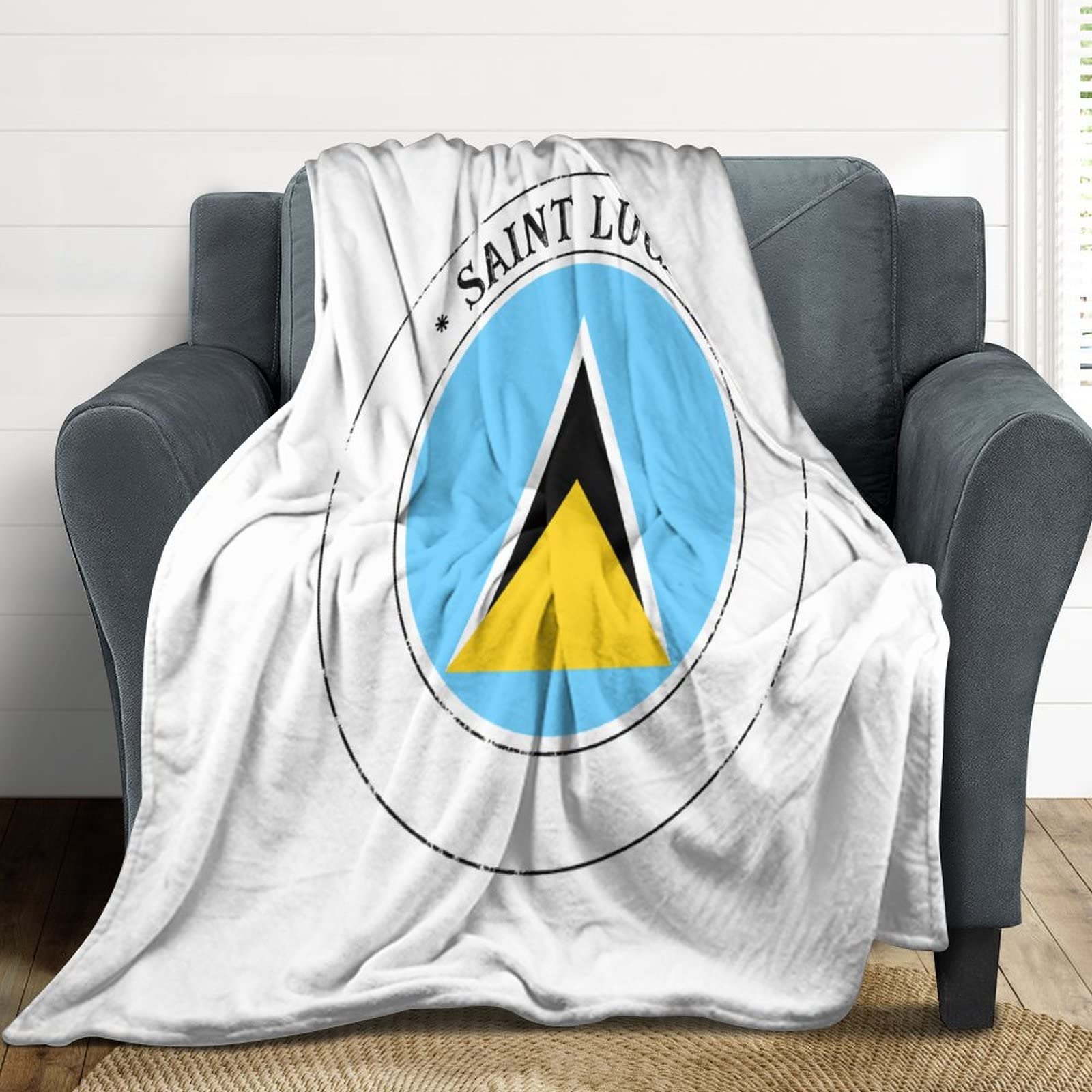 Couverture en flanelle chaude et légère pour vos soirées cocooning au salon