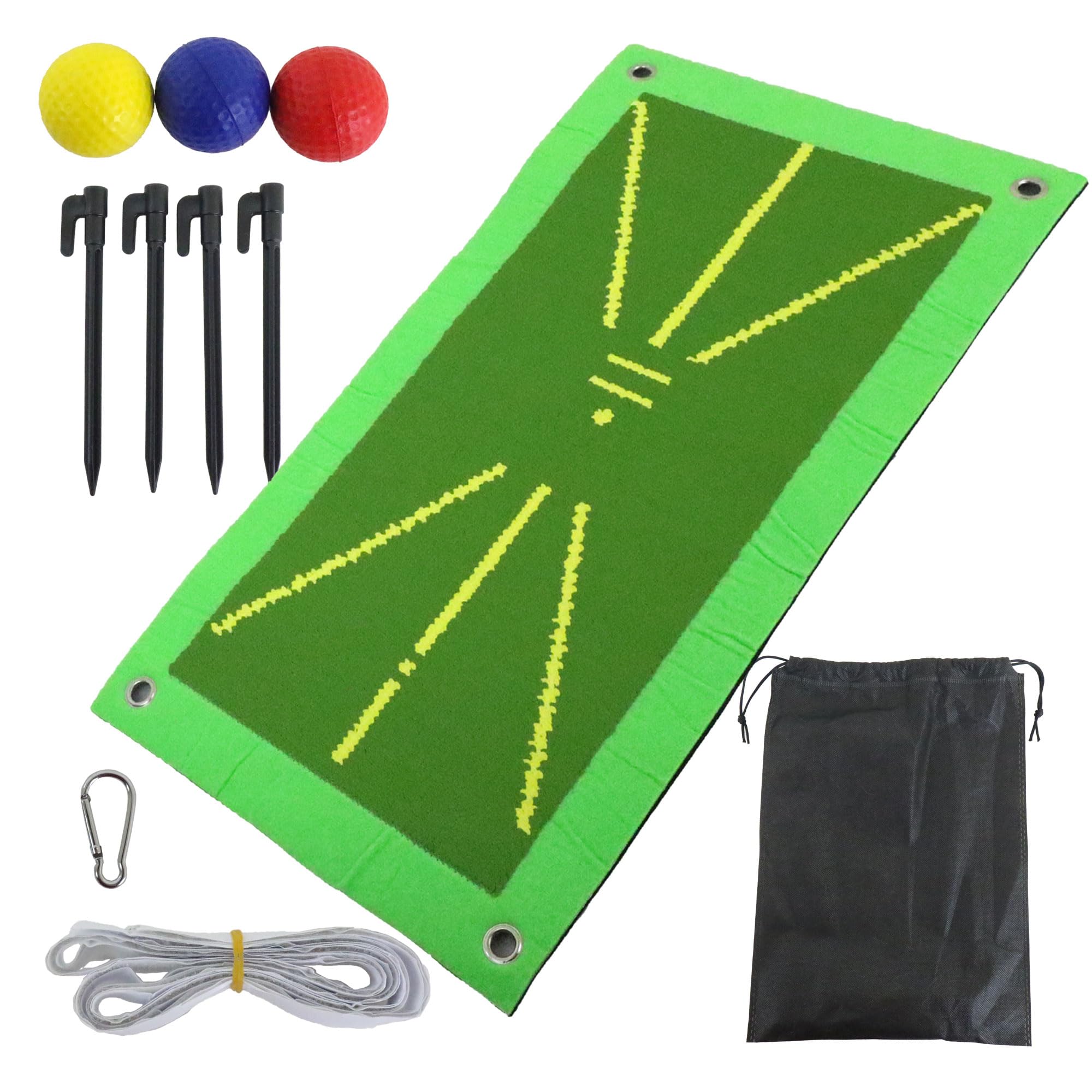 Amazon | LT 上達への近道 跡がはっきり残る ゴルフ練習マット 室内