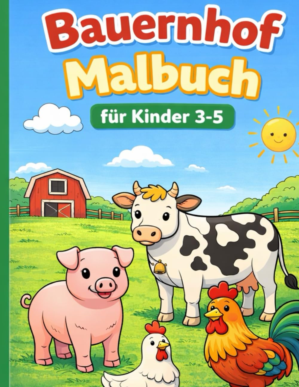 Bauernhof Malbuch für Kinder