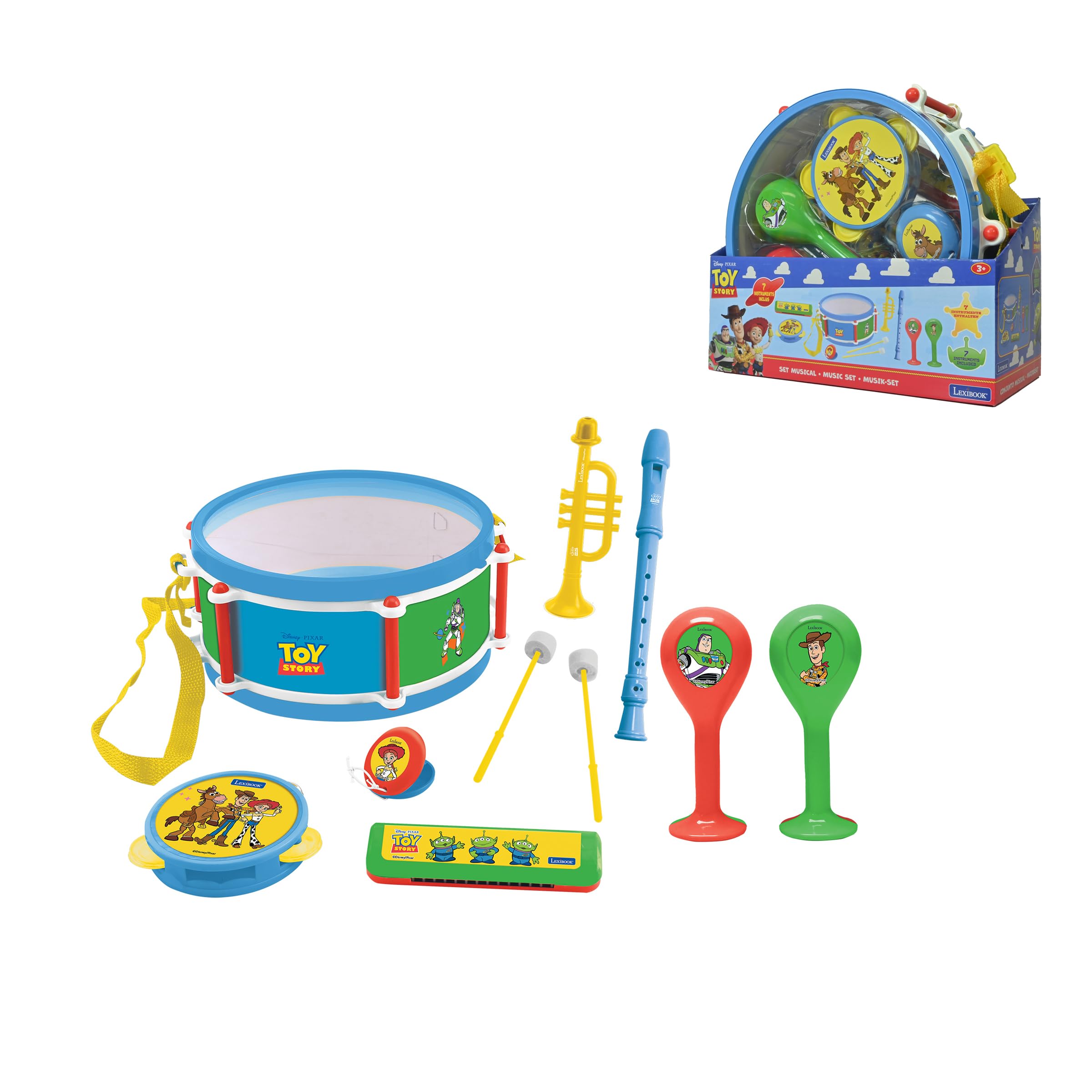 LEXIBOOK, Toy Story Musical Instrument Set, K360TSLXB