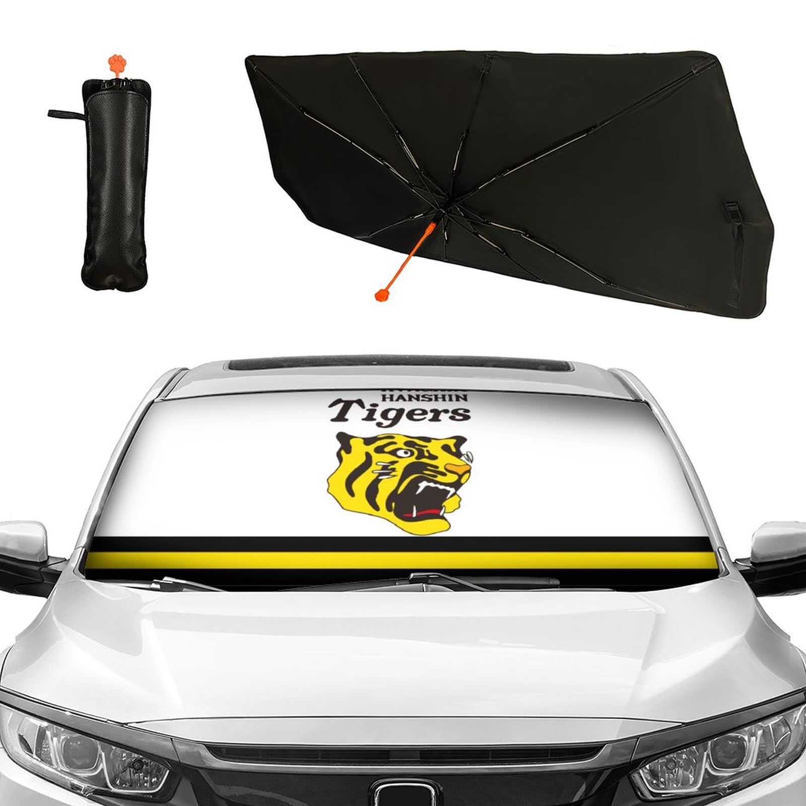 Amazon | 車用サンシェード 阪神タイガースTigers Hanshin 車用 