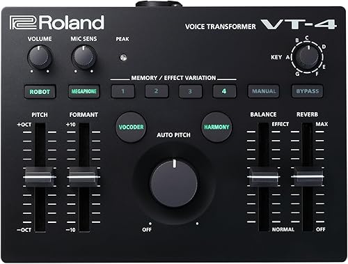 Roland VT-4 Transformador vocal, color negro