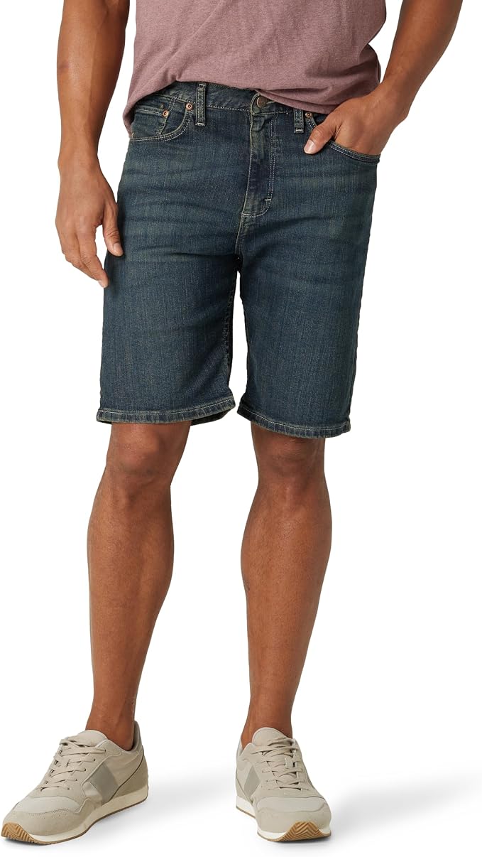 Wrangler Authentics Men's Classic Relaxed Fit Five Pocket Jean Short